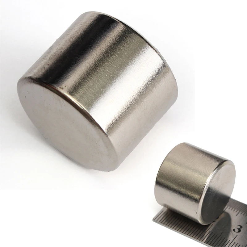 

1pc N52 Super Strong Disc Round Powerful Cylinder Fridge Magnet Rare Earth Neodymium 25x20mm For Power Tools