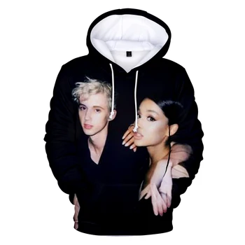 

Hot 3D Printed Ariana Grande Hoodies Women/Men Fashion Casual Streetwear Couple Hoodies Long Sleeve Hoodie
