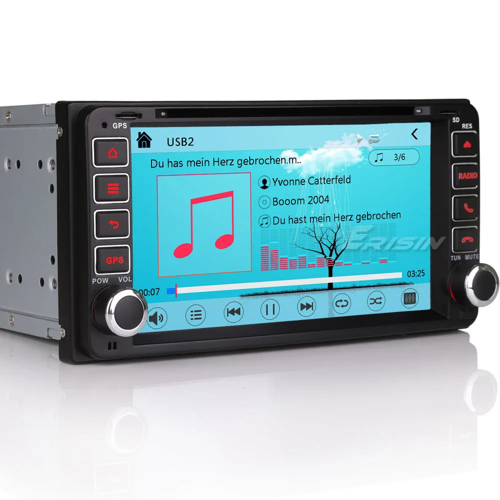 Flash Deal 7" Car DVD for Toyota RAV4 2001-2008 & Corolla 2000-2006 & Avanza 2003-2010 & Hilux 2001-2011 & Prado 1996-2009 & Vios 2003-2010 2