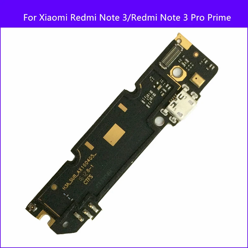 Модуль микрофона для Xiaomi Redmi Note 3/Redmi 3 Pro Prime + плата usb порта зарядки гибкий кабель