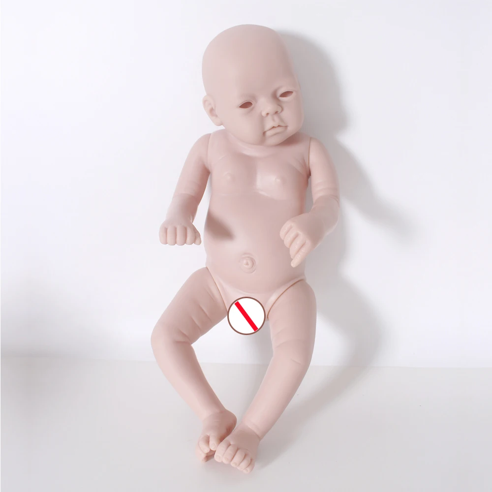 20 ' см Reborn Doll Mold Kit девочка силикон сырье наборы развивающие куклы ручной