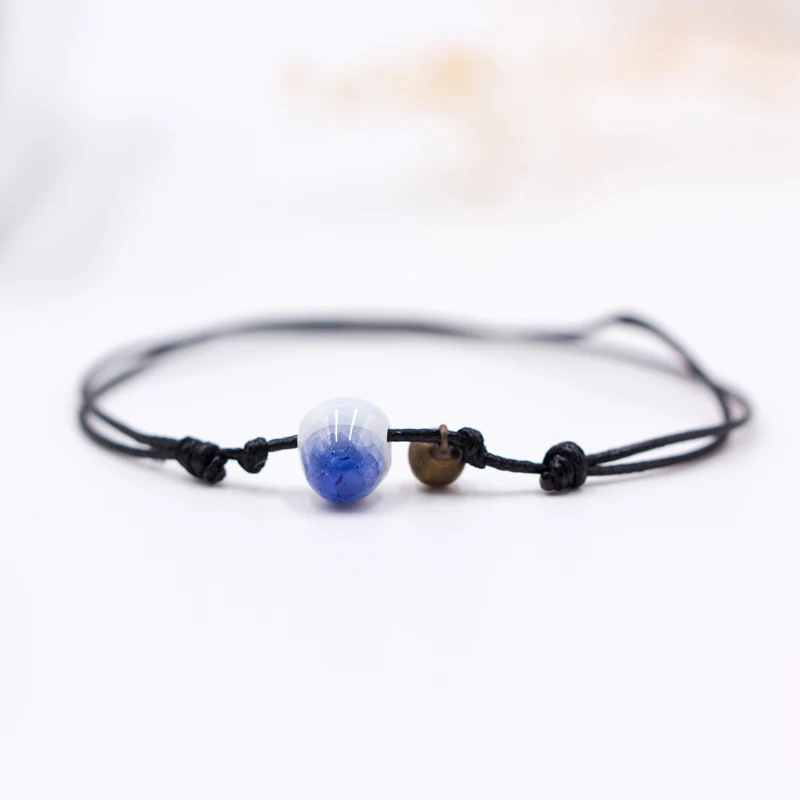 

simple hand-woven womens's Anklets Bracelets ceramic creative DIY birthday gift Anklets bracelet wholesale #5180