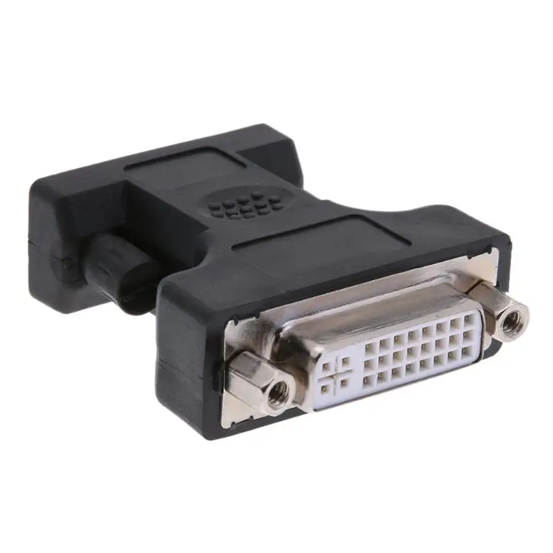 ALLOYSEED 24+5Pin DVI Female to 15Pin VGA Male Cable Extender Adapter
