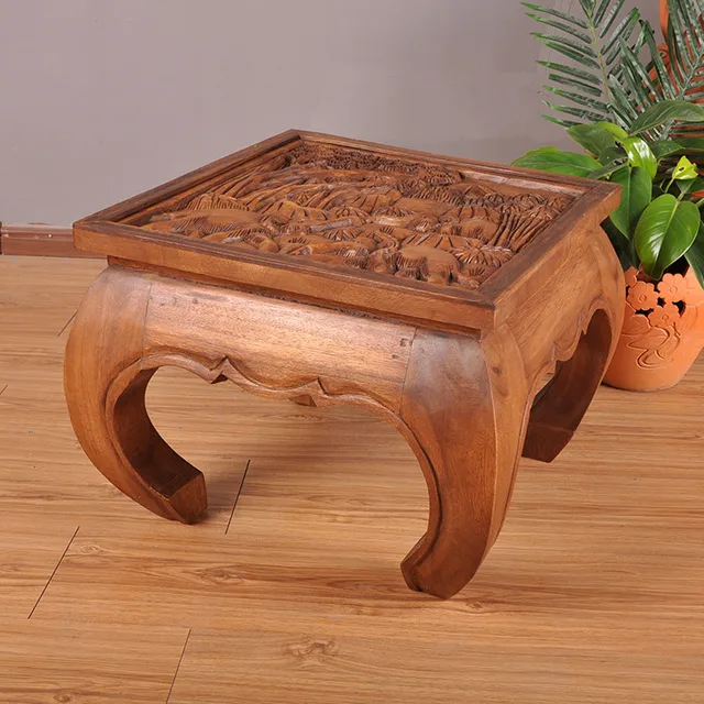 Thai Crafts Southeast Asian Wood Sculpture Carved Furniture Tables Thai Crafts Southeast Asian Wood Sculpture Carved Furniture Tables And Chairs Coffee Table Tea