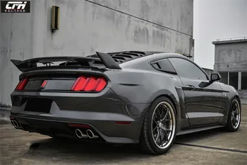 

Fit for ford mustang 15-17 mp Tailpipe flap with tail assembly for storm assembly tail wing spoiler