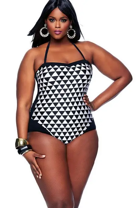 2017 Plus Size Women One Piece Swimsuit Black Bathing Suit Sexy Beach Wear Swimwear NDL024 plus-size-black-swimsuit : image 2017 Plus Size Women One Piece Swimsuit Black Bathing Suit Sexy Beach Wear Swimwear NDL024 plus-size-black-swimsuit