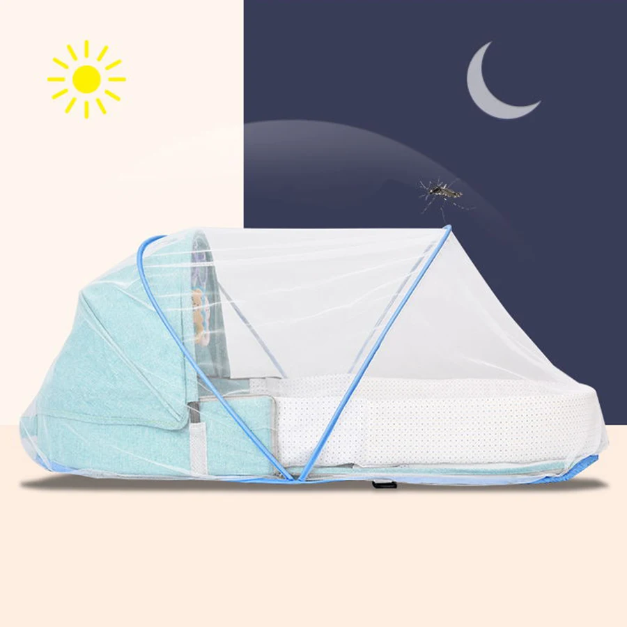 Детская кроватка мульти-функция кровать складная Съемная Мумия сумка новорожденный портативная детская кроватка детское гнездо кровать