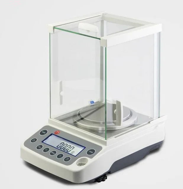 

220g*0.0001g High Accuracy Lab Analytical Balance Temperature compensation Balance Scale USB 220V