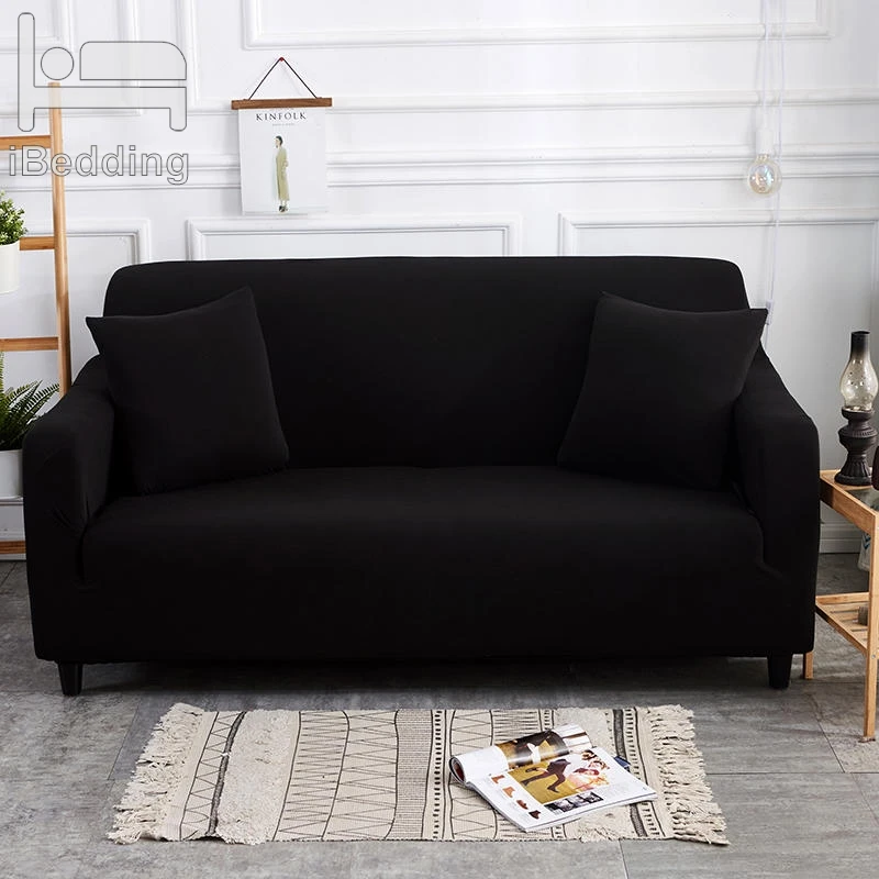 Solid Simple Elastic Sofa Protector Cover For Living Room Sofa