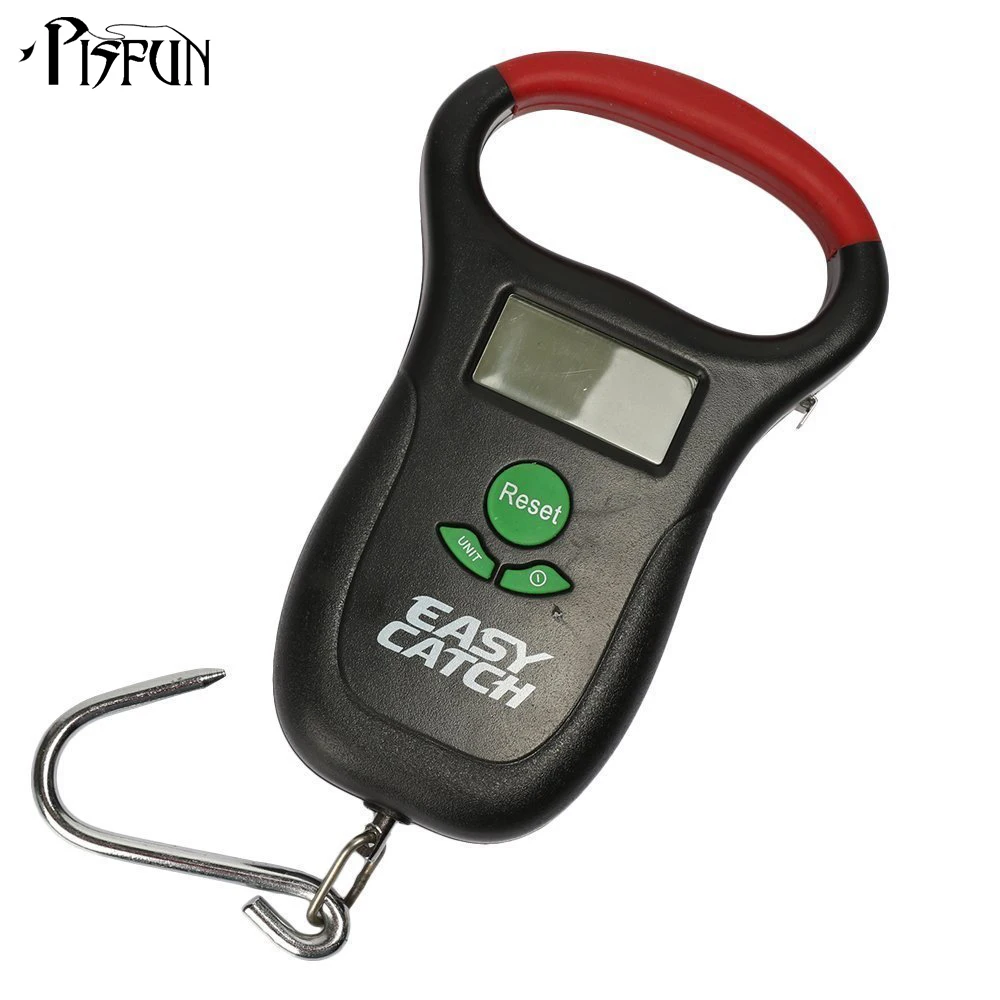 Pisfun New Electronic Fishing Scale Portable Digital Hanging Scales LCD