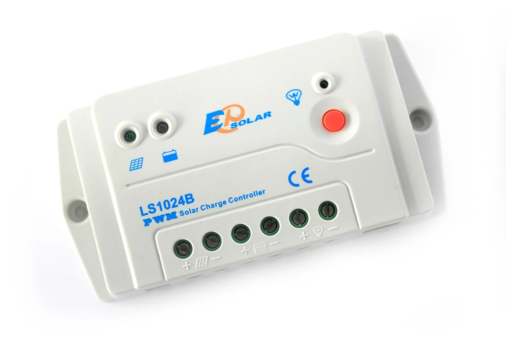 PWM 10A EPEVER paneles solares batería 12 V/24 V auto tipo LS1024B cable USB y sensor de temperatura 10 amplificadores wifi eBOX teléfono APP uso - 2
