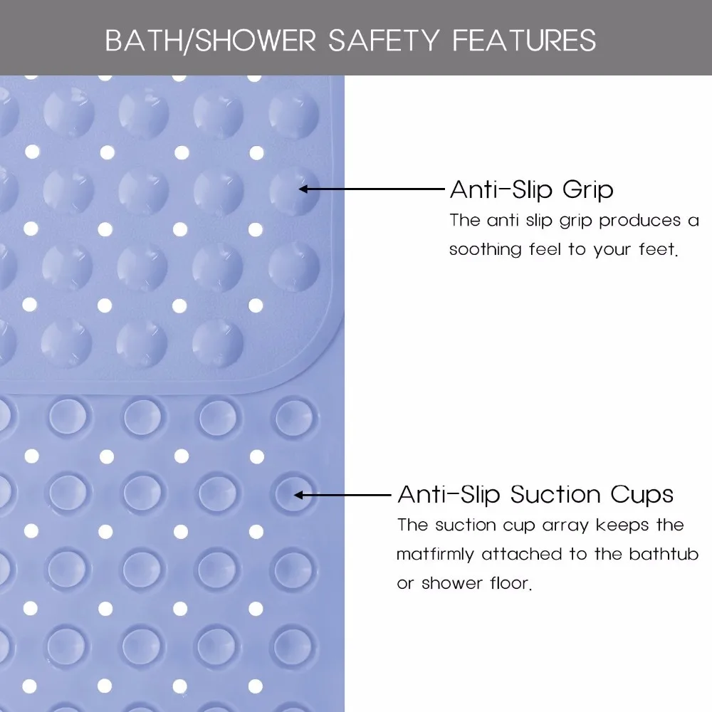 PVC Non Slip Shower Bath mats