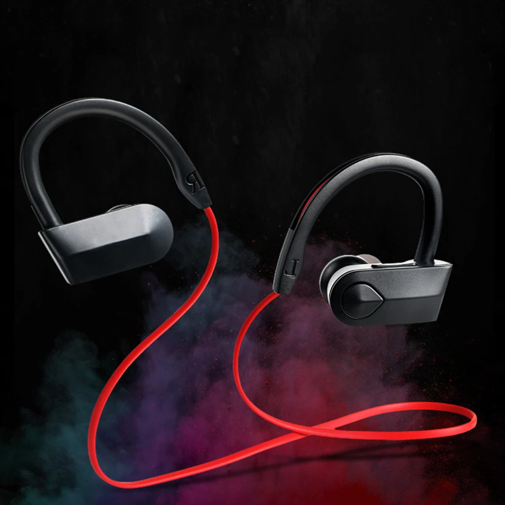 Bluetooth Earphone Wireless Headphones Bluetooth Sport Headset Sweatproof Earbuds Bass Noise Cancelling With Mic