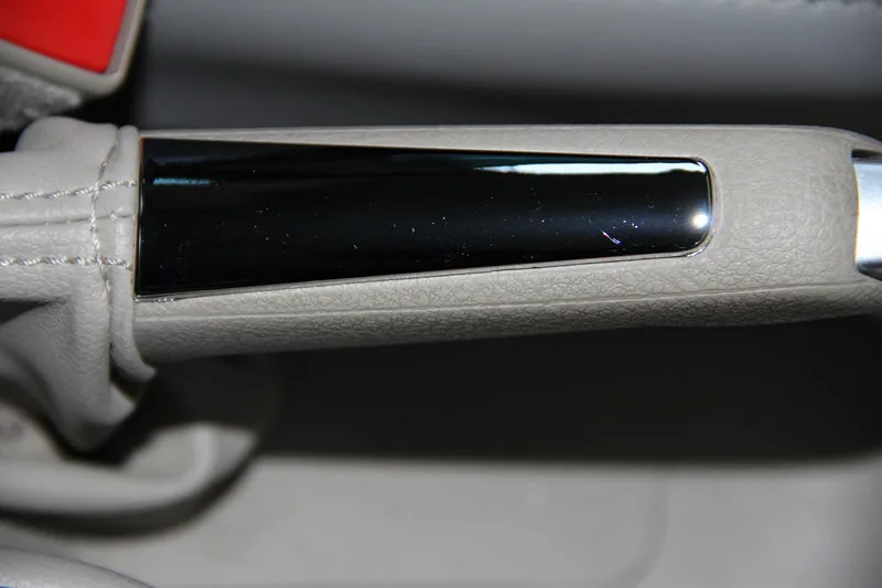 

High Quality Stainless steel ST Handbrake Handle Cover Stickers For Ford Focus 2 MK2 3 4 MK3 MK4 ST 2009-2016 , Car-Styling