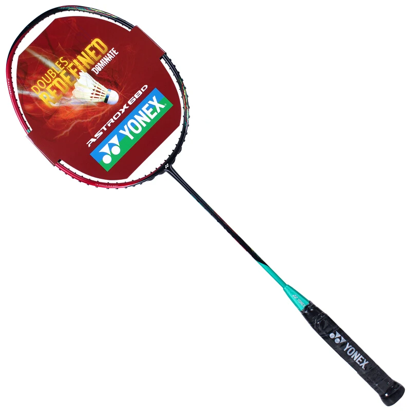 Yonex Astrox 68d 68 s двойной ракетка для бадминтона Yy 4 супер свет от полного углеродного волокна ракетка с натянутым