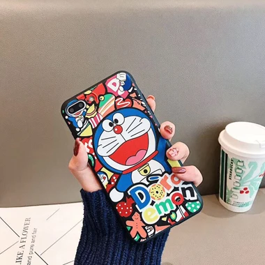 only phone case Для iphone XS супер милый Стич мини мультяшный чехол для телефона s с шнурком+ подставка силиконовый персональный чехол для iphone 6 7 8 Plus - Цвет: only phone case