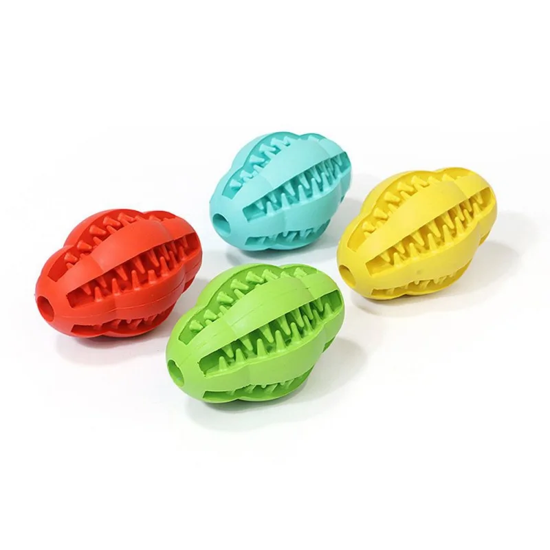 

Pet Molar Toy for Cleaning Teeth, Dog Natural Rubber Ball Chew Toy to Train Dogs Ball Bite Resistant for Train Pet Puppy Dogs
