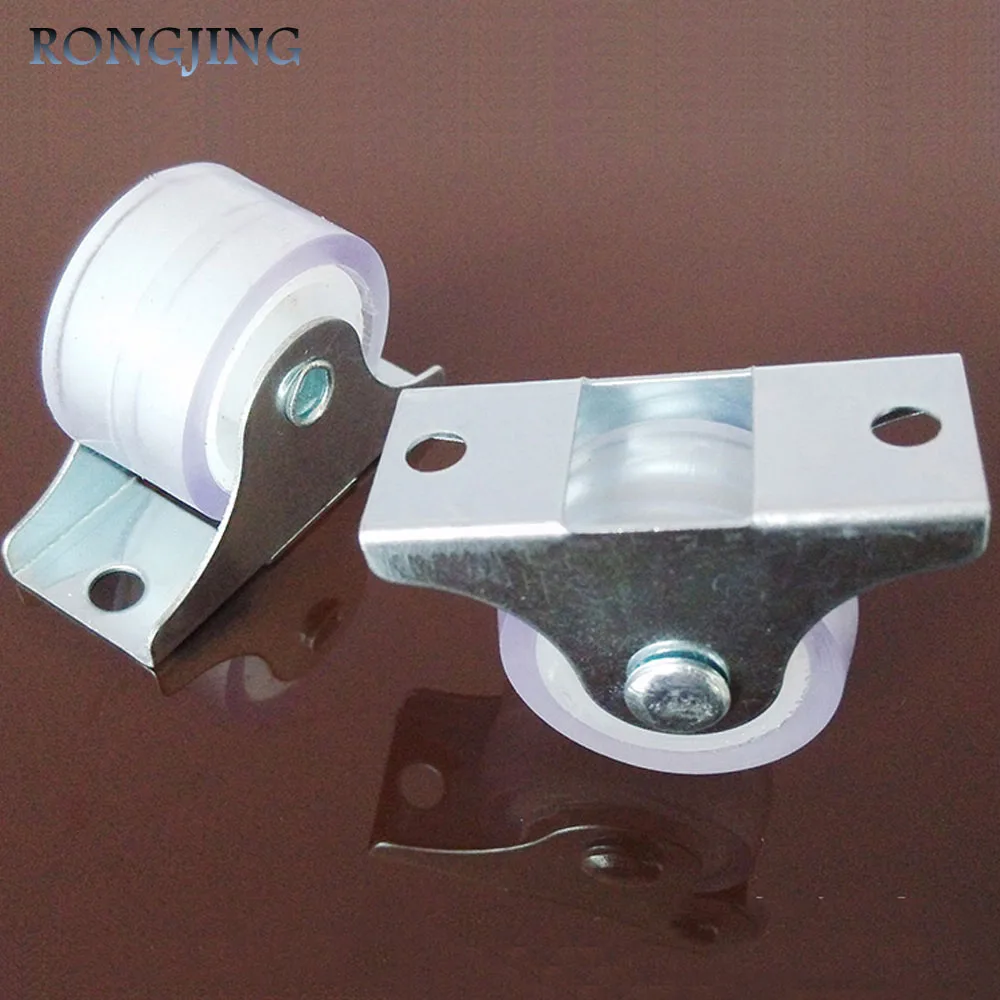 1 ''бесшумный пластмассовый литой диск DIY силиконовый ролик 10 шт.|fixed castor|castor