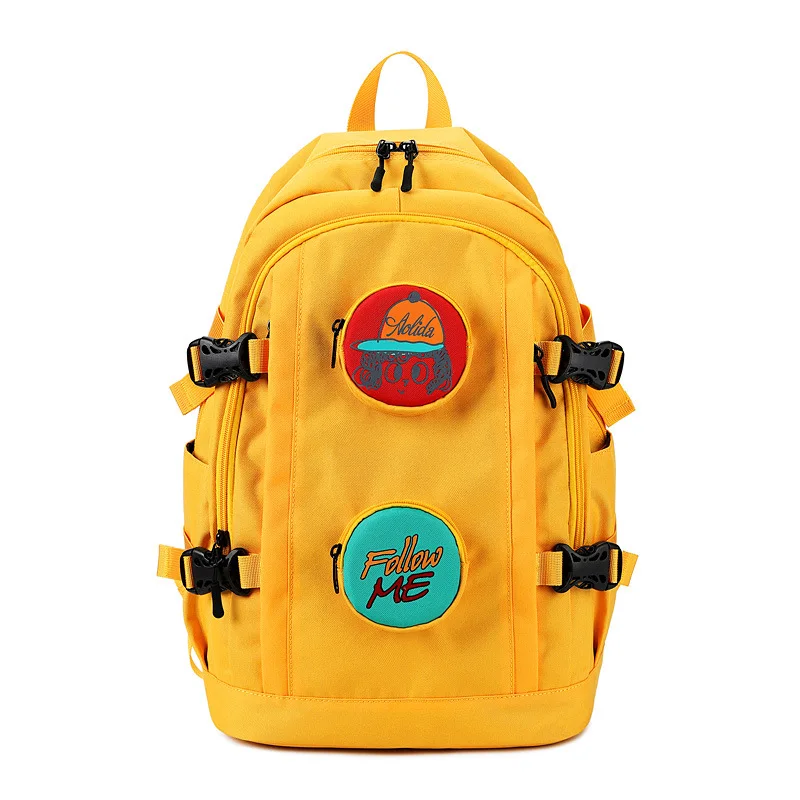 

2019 New Outdoor Travel Bag Middle School Student Backpack Japan and South Korea Leisure Large Capacity Backpack