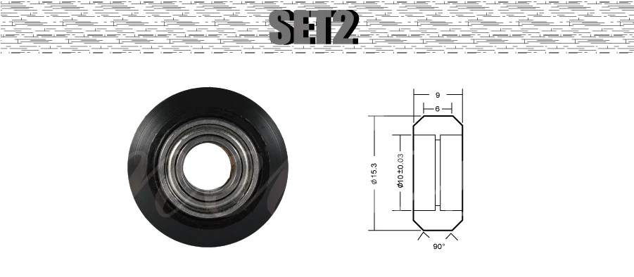 Mellow 3d принтер T6mmx50mmx50mm Openbuilds Мини V козловой Комплект V козловая пластина для 3d принтера v-слот Мини V линейный привод системы