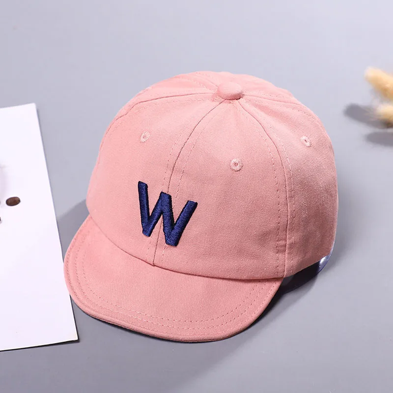 Letter Baby Hat Baseball Cap Kids Baby Boy Girl Sun Hat Adjustable Summer Children Snapback Hip-Hop Hat Casquette Enfant