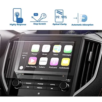 

For Subaru 2018 Crosstrek Starlink 8-Inch Car Navigation Screen Protector Tempered Glass Touch Screen Protector
