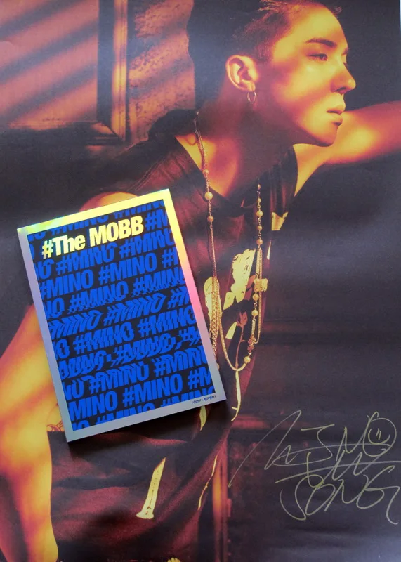 

MOBB autographed signed Mini 1st album THE MOBB CD new korean version Min Ho version 10.2016