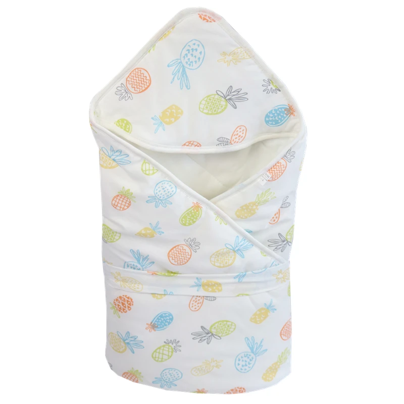 Хлопковое одеяло для малышей, спальный мешок Bebe, пеленальный конверт для одеяльца для новорожденных спальные принадлежности, детское постельное белье с рисунком - Цвет: DA90CM