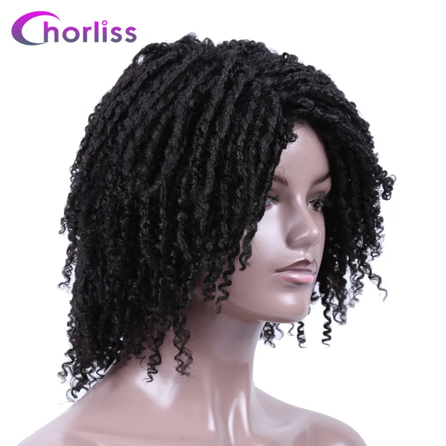 14 Soft Dreadlocks Hair Wigs For Women Chorliss Ombre Short