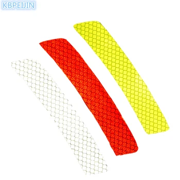 

Accessories car Bumper/Wheel eyebrow Safety Reflective Strips Stickers for Skoda octavia fabia yeti rapia superb a 2pcs