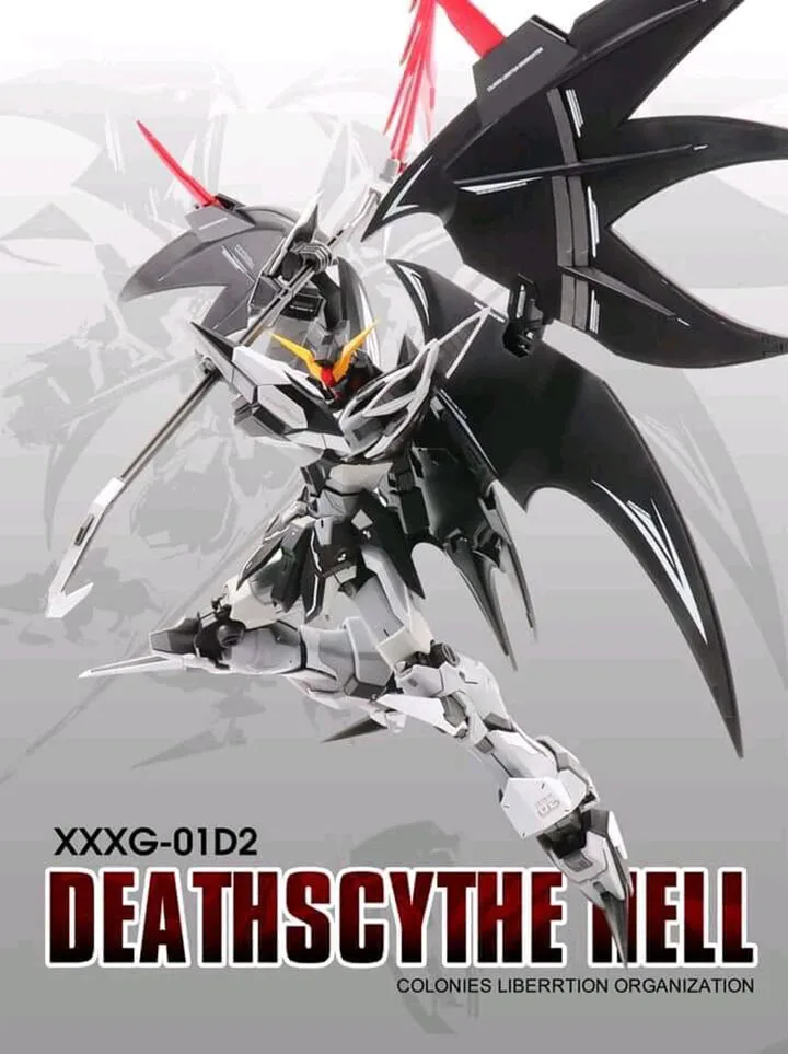 Club em Estoque Comic Modle Coração Deathscythe Inferno Gundam Xxxg-01d2 ew mg 1 - 100 Ação Conjunto Figura Brinquedo Robô 3 Cheap Figuras de ação