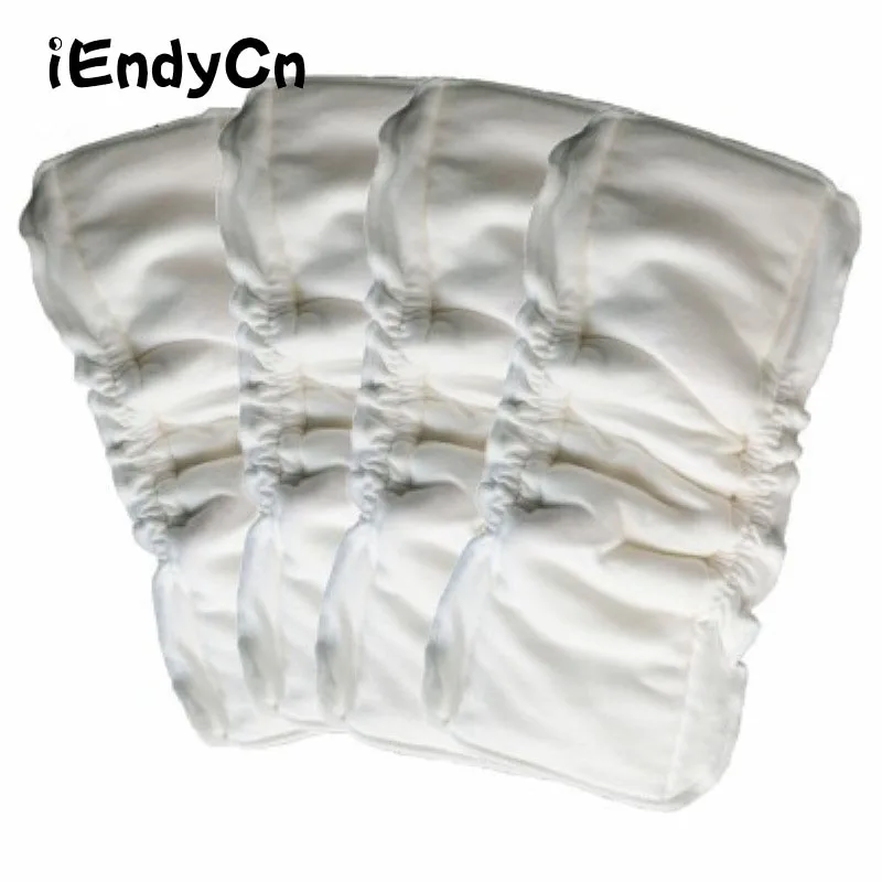 

iEndyCn Baby Diapers No Fluorescent Agent Washable And Reused Strongly Absorbent Infant Bamboo Cotton Elastic Diapers LXM199