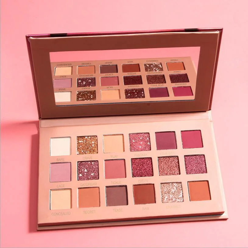 

New 18 colors Eyeshadow Palette Pressed Pearls Glitter Shimmer Eye Shadow Pigmented Long Lasting Eye Makeup Cosmetic Matt Beauty