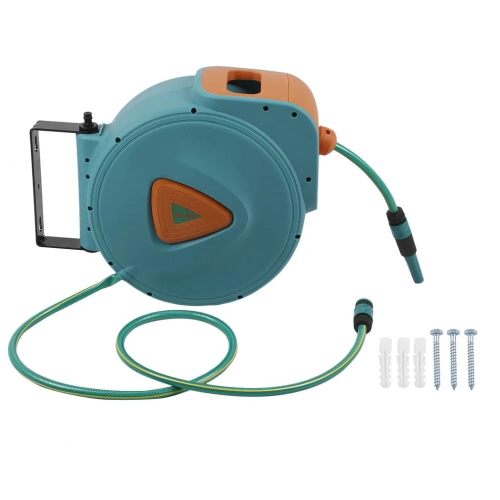 

Professional Water Drum Garden Hose Powerful Auto Rewind Automatic Hose Reel High Performance Rolling Machine 30M