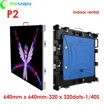 

P2 small pixel pitch indoor china led display synchronization system stage background P2 full color led video wall