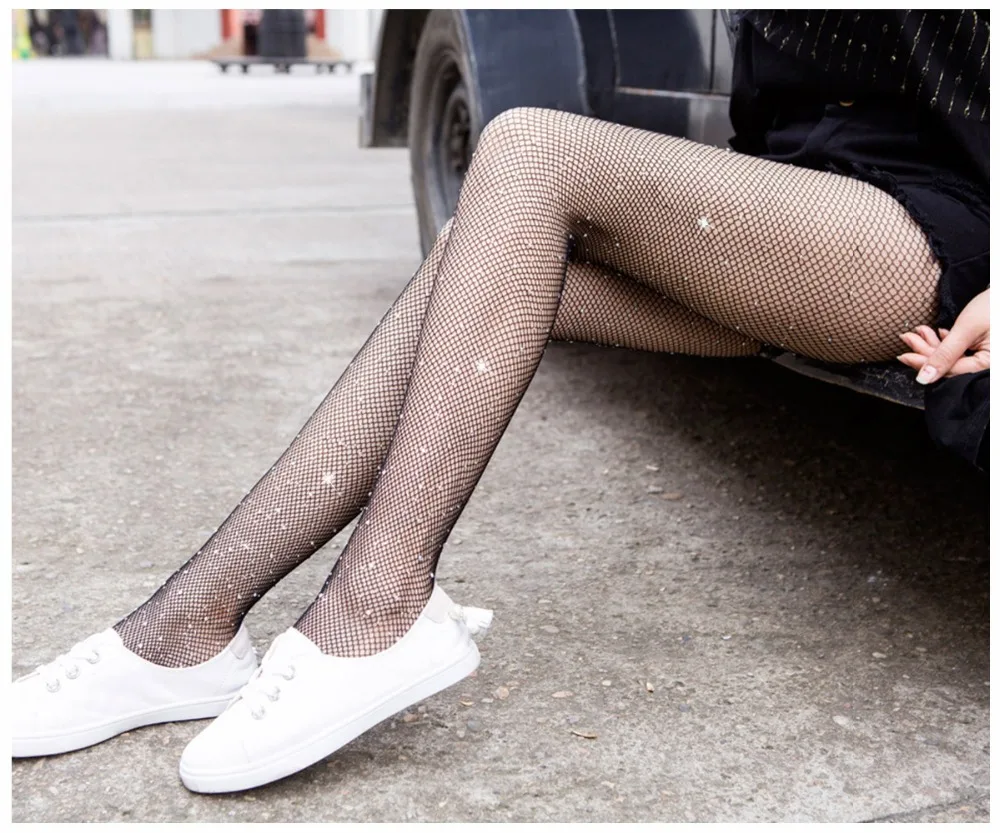 crystal tights small net 4