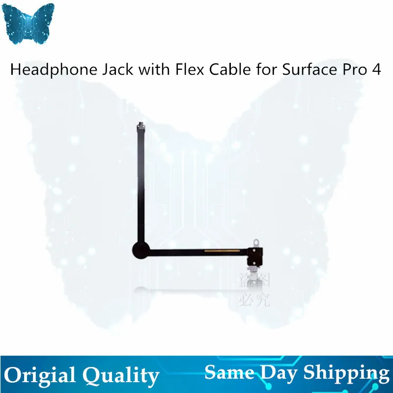 Original headphone Jack flex cable for Microsoft Surface Pro 4 earphone jack flex cable