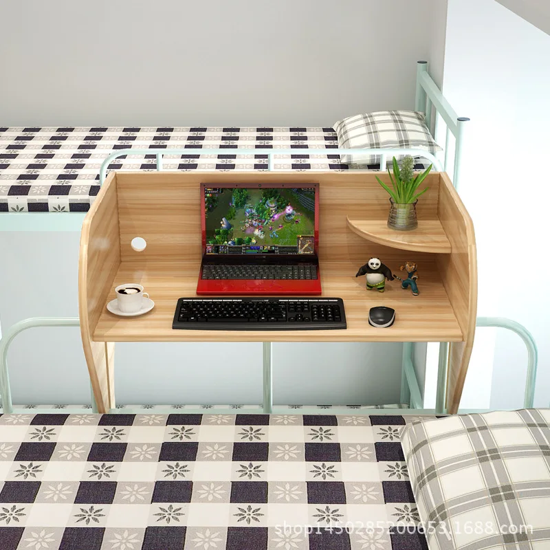 

Suspended Originality Computer table on bed College dormitory artifact Lazy people learn the desk Upper bed Notebook table