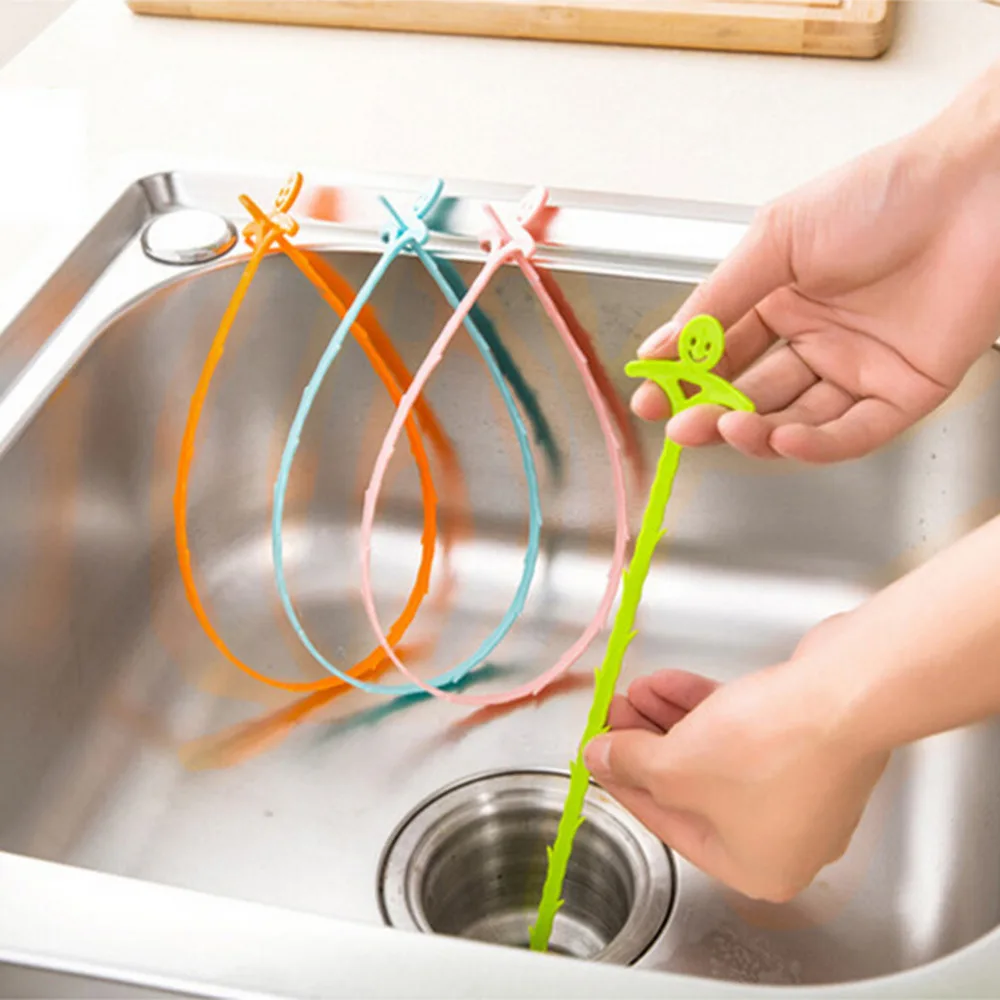

Bathroom Hair Sewer Dredge Device Filter Drain Cleaners Outlet Kitchen Sink Strainer Anti Clogging Floor Wig Removal Small Tools