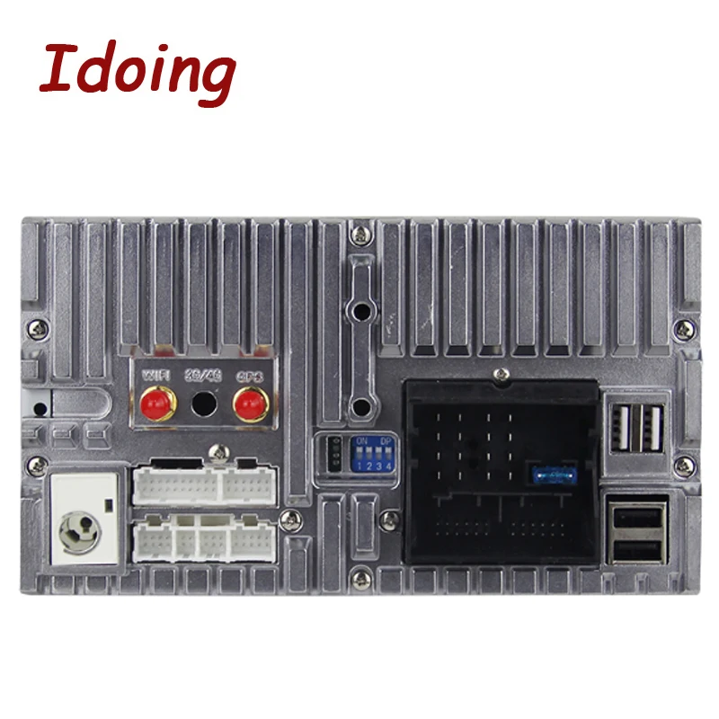 Excellent Idoing 4G+32G Android9 2Din For Opel Vectra Corsa D Astra Steering-Wheel Car Multimedia TV Fast Boot Built-in 3G Dangle disc 5