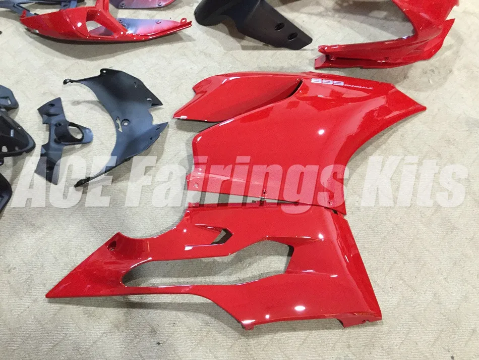 Впрыска ABS Обтекатели для поездок на мотоцикле DUCATI 899 1199 S 1299 Panigale для детей возрастом 12, 13, 14, 15, 16 899R 1199R 899S 1199 S 2012- красное глянцевое пресс-изготовленные на заказ