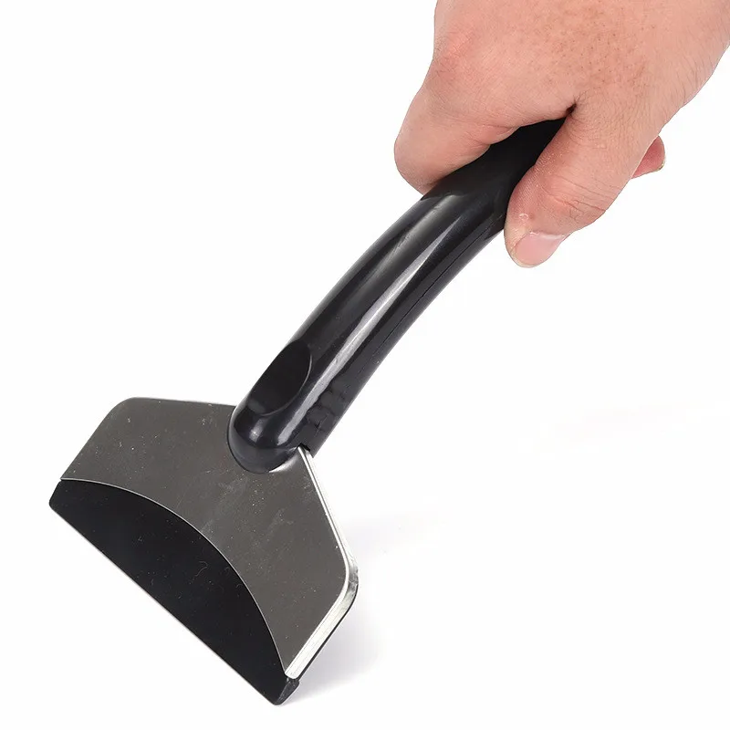 Car Stainless Steel Snow Shovel Glass Scraping Ice Scraper Scraping Snow Deicing Snow Shovel Tool