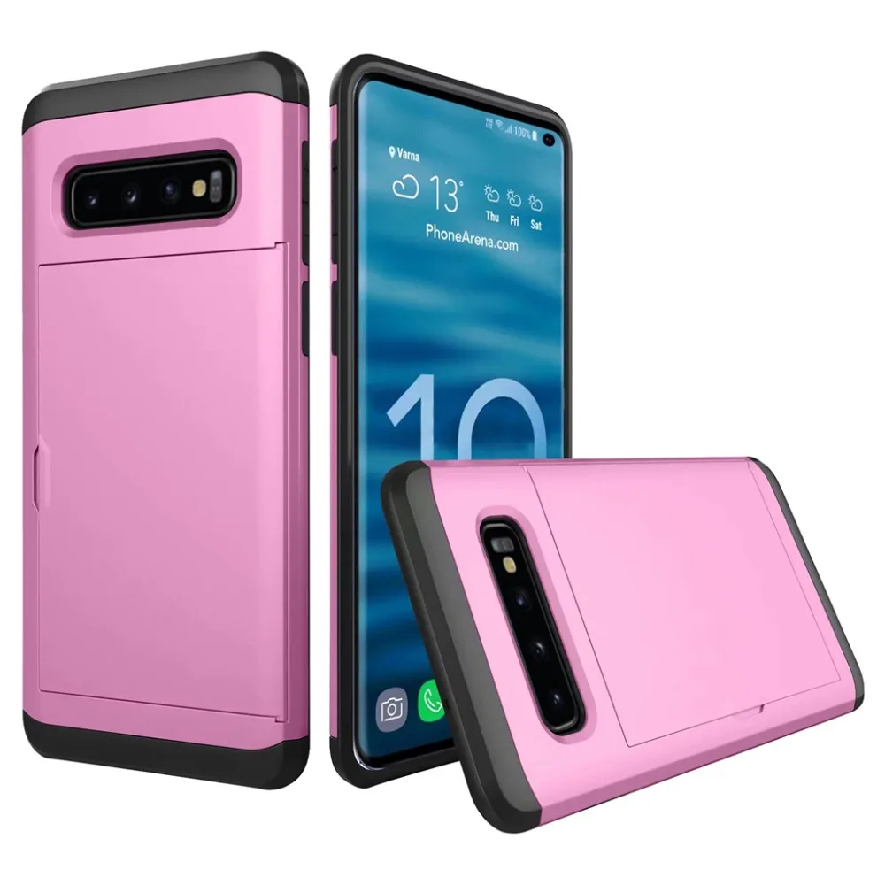 Чехол для телефона samsung Galaxy S10E Plus Lite Чехлы для samsung S9 S8 Plus S7 S6 Edge Plus Note8 9 чехлы с карманом для карт