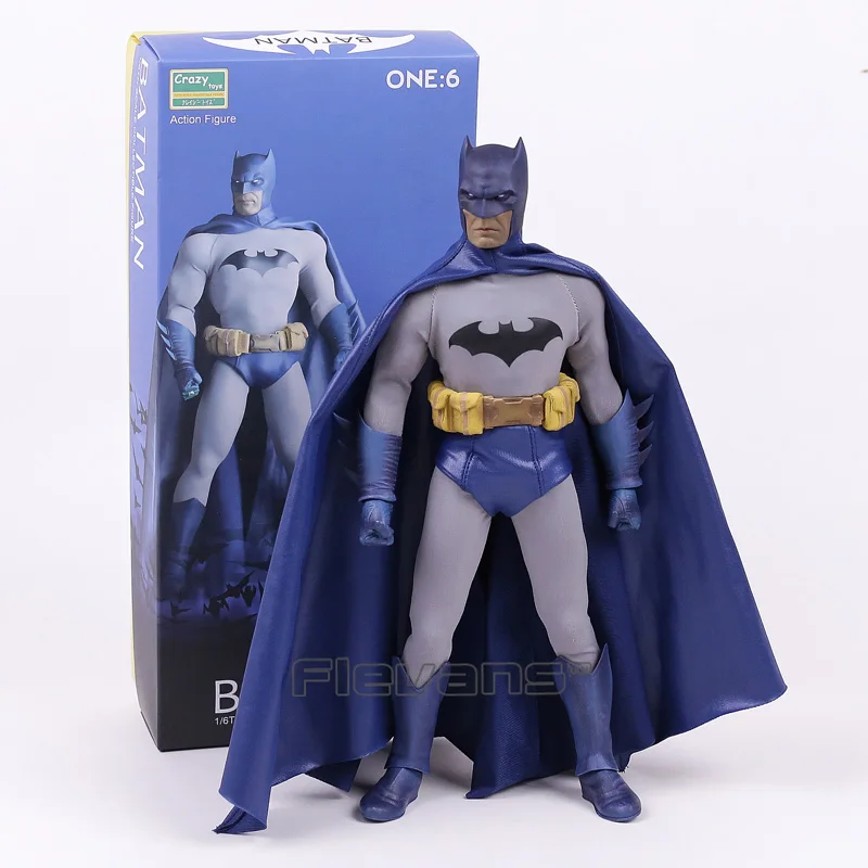 

Crazy Toys Batman Blue Limited Edition 1/6 th Scale Collectible Figure Model Toy 12inch 30cm