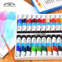 Freeshipping winsor newton aquarell paints24 farbe 18 farbe 12 farbe Windsor Newton aquarellfarben 10 ml