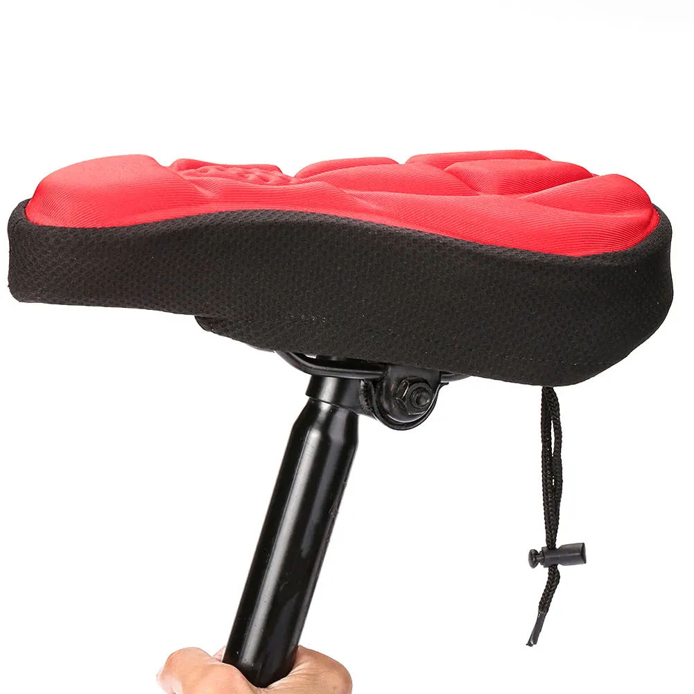 Multicolor Bike Seat Gel Pad Cushion Cover For Bicycle Saddle Extra Soft ComfortBicycle Saddle