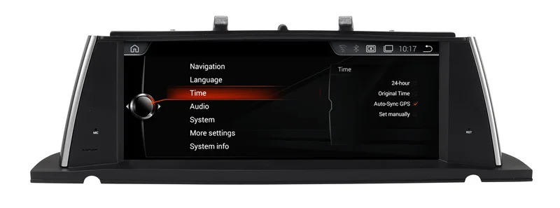 Discount 10.25"Android 4.4 Car dvd MP5 for BMW F07 GT version 2009-2012 With Bluetooth 16GB Nand Flash 3G Wifi Mirror Link Map GPS 14