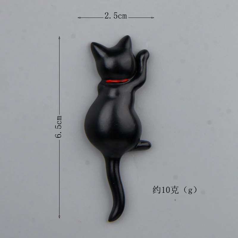Шт. 7 шт. мультфильм милый Kawaii Cat назад магнит на холодильник Смола животных модель