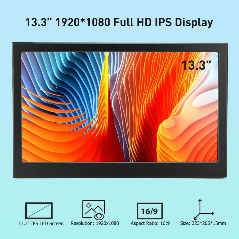 Elecrow 13 3 Inch 1080p Ips Portable Monitors Led Display Dual Hd Screen Computor For Raspberry Pi Xbox Gaming Laptop Devices Lcd Modules Aliexpress Elecrow 13 3 Inch 1080p Ips Portable Monitors Led Display Dual Hd Screen Computor For Raspberry Pi Xbox Gaming Laptop Devices Lcd Modules Aliexpress