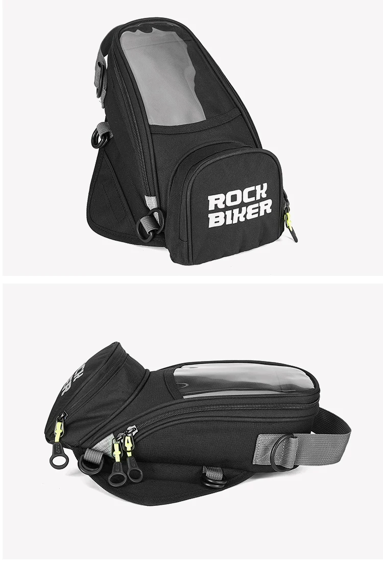Tanque de Óleo Bolsa de Navegação do Telefone Móvel com Capa Nova Motocicleta Tanque Bolsa Multi Funcional Magnético Alças Fixas Chuva 2020 11 Baú p/ motos